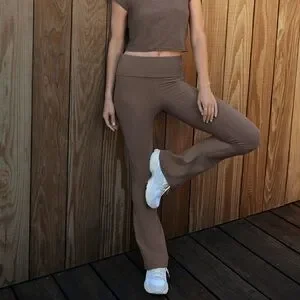 Beyond Yoga Pants Jumpsuits Beyond Yoga Spacedye Foldover